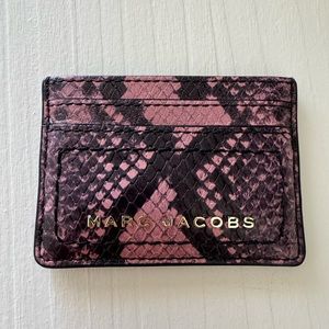 Marc Jacobs Pink Python Wallet